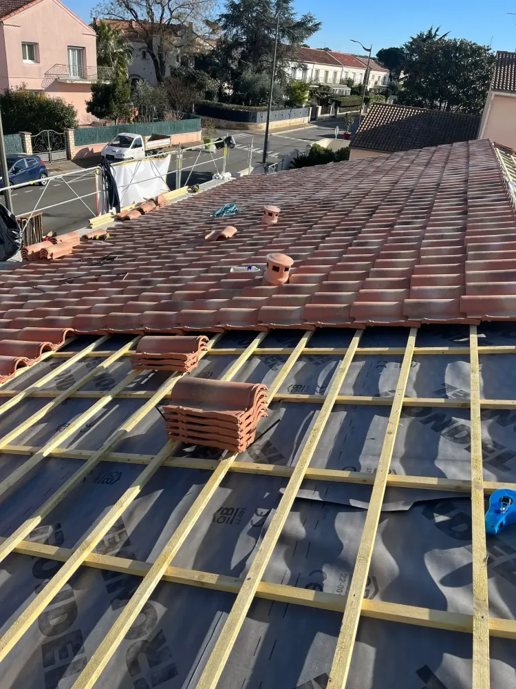 Toiture près de Bessèges